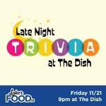 Late Night Trivia on November 21, 2025